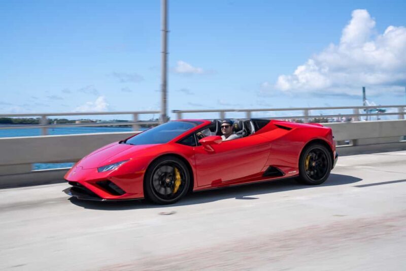 Miami: Lamborghini Huracán Ultimate Driving Tour Experience - Key Points