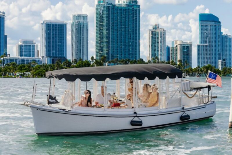 Miami: Luxury E-Boat Cruise with Wine and Charcuterie Board - What’s on the Menu?