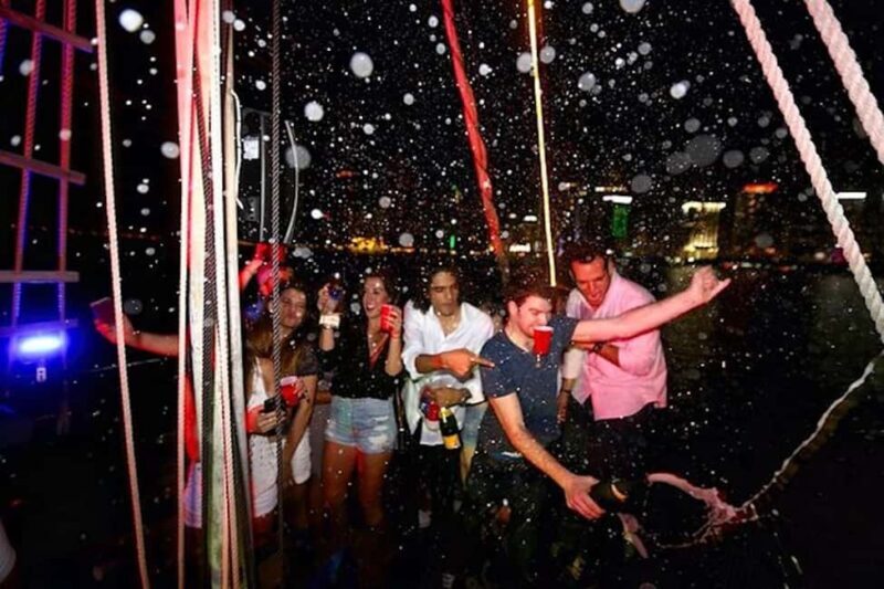Miami Party Boat Cruise: City Lights & Skyline Views! - Key Points