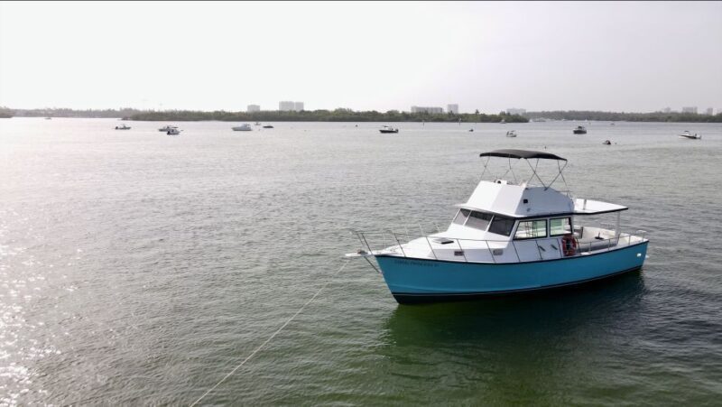 Miami Party Yacht for 34PP Bachelorette party Birthday party - The Sum Up