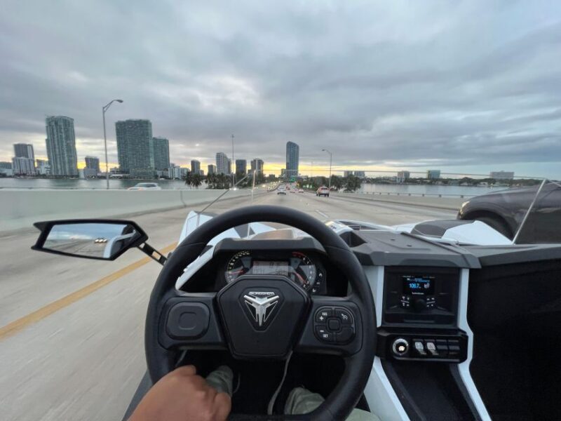 Miami: Polaris Slingshot Rental - The Ride and What You’ll Experience