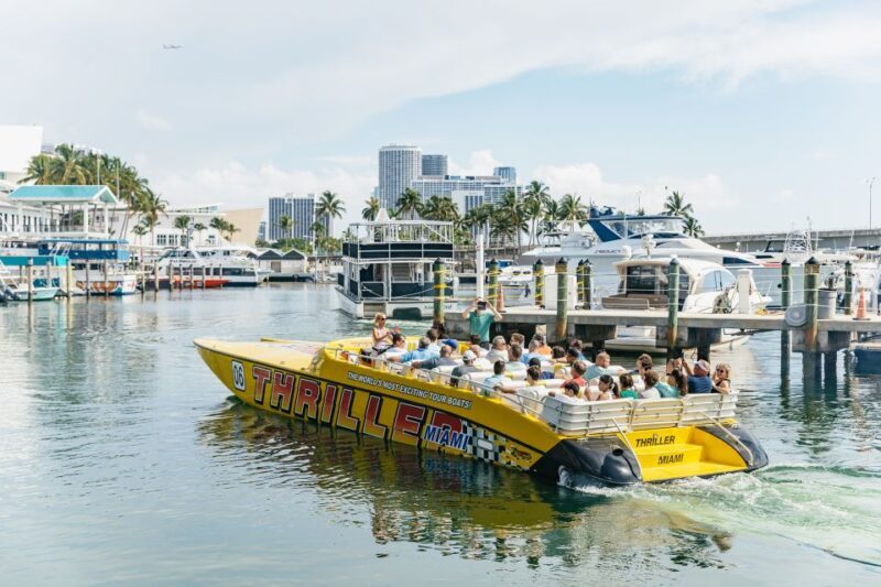 Miami: Sightseeing Speedboat Tour - The Sum Up