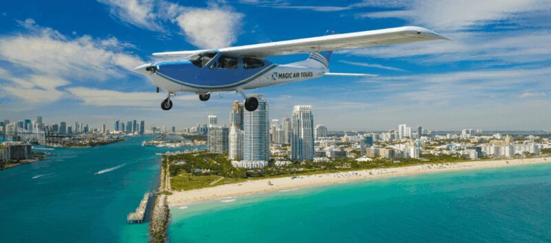 Miami & South Beach: Private Luxury Airplane Tour - Downtown Miami and the Historic Sights