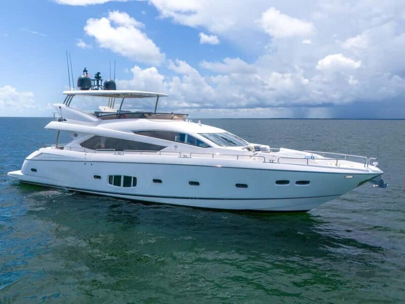 Miami: Sunseeker 80 Yacht Charter with Crew - Understanding the Price and Value