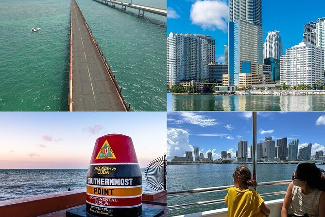 Miami to Key West Bus tour & Miami Boat Tour - 2 Combo Tour - The Itinerary Breakdown