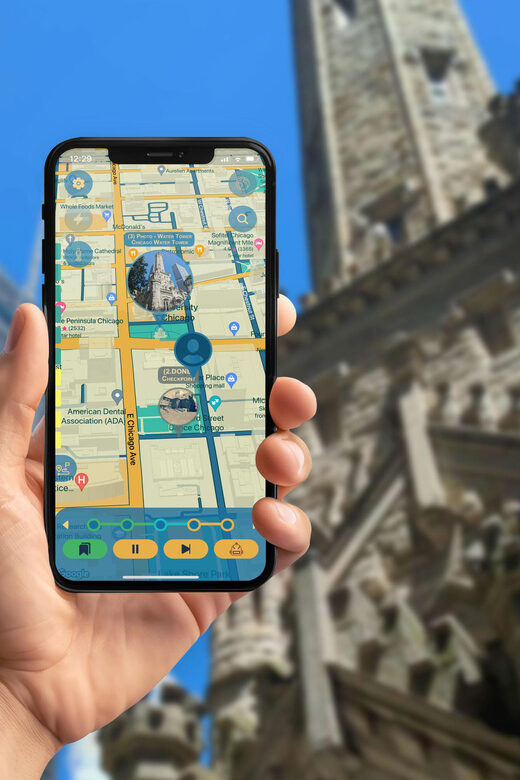 Michigan Avenue Rendezvous Walking Tour with Smartphone App - Itinerary Breakdown