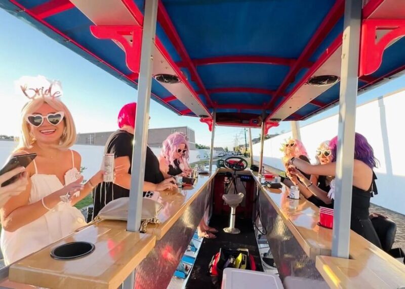 Mid-City Party Bike Bar Crawl - Key Points