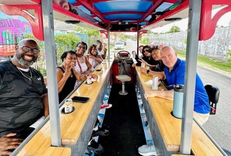 Mid-City Party Bike Bar Crawl - What’s Included and What’s Not