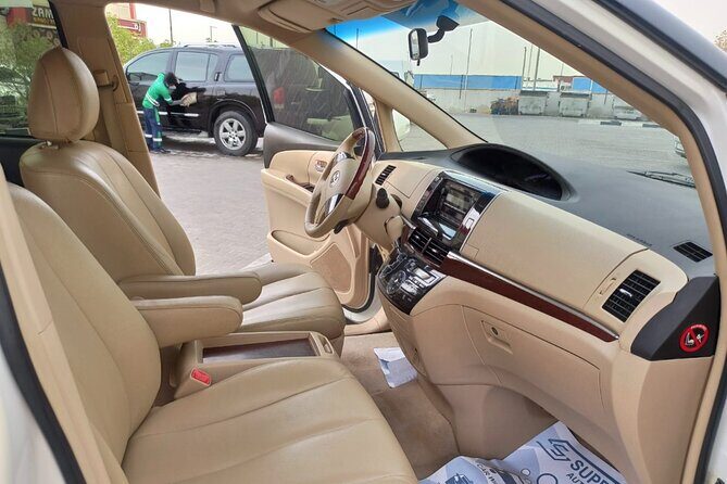 Mini Van Bus Rental Dubai 6 Seater Tourist Car - The Sum Up