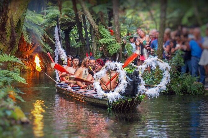 Mitai Maori Village Night and Polynesian Spa Day Tour Auckland - Key Points