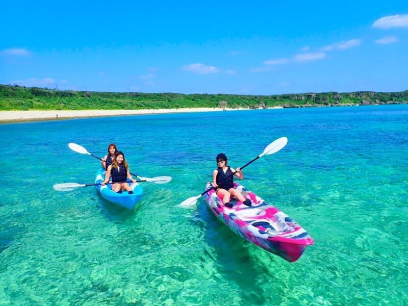 Miyako island: SUP or Canoe at Stunning Blue Beach - The Value of the Experience