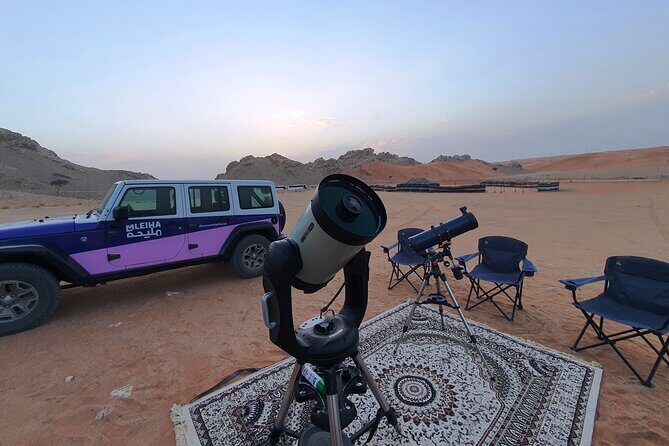 Mleiha Dubai Desert Overnight Camping Stargazing with BBQ Dinner - The Sum Up
