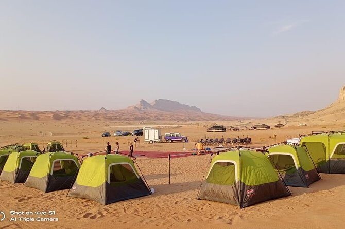 Mleiha Dubai Desert Overnight Camping Stargazing with BBQ Dinner - FAQ
