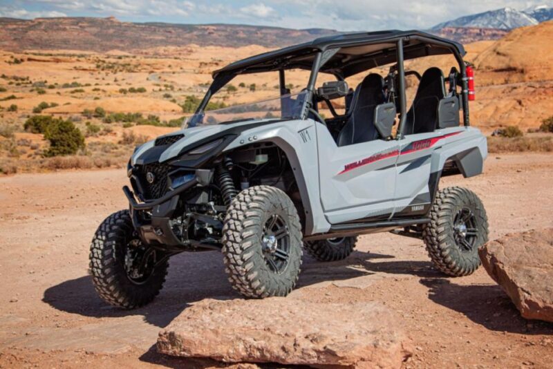 Moab: Self-Driven Guided Sunset UTV Tour to Fins N Things - Detailed Itinerary Breakdown