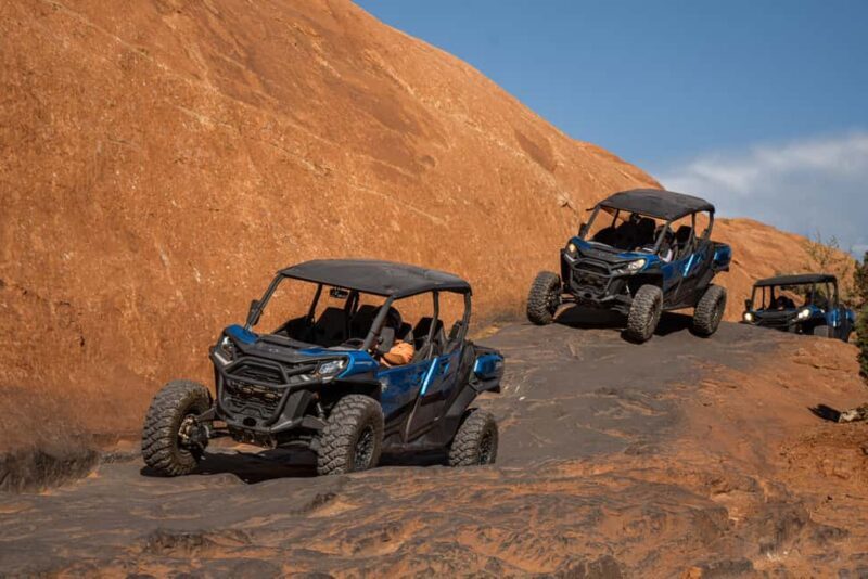 Moabs #1 Rated Guided U-Drive Hells Revenge Off-Road Tour - Key Points