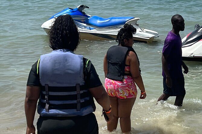 Montego Bay Jetski and Bamboo River Rafting Private Tour - Key Points