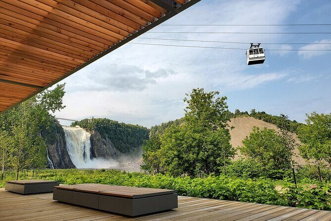 Montmorency Falls shuttle bus & admission - The Experience in Detail