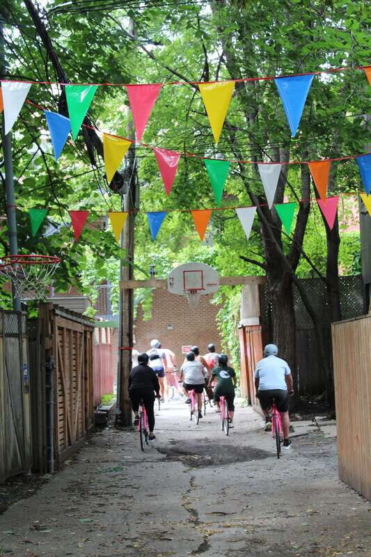 Montreal: Non Touristy Pink Bike Tour - Key Points