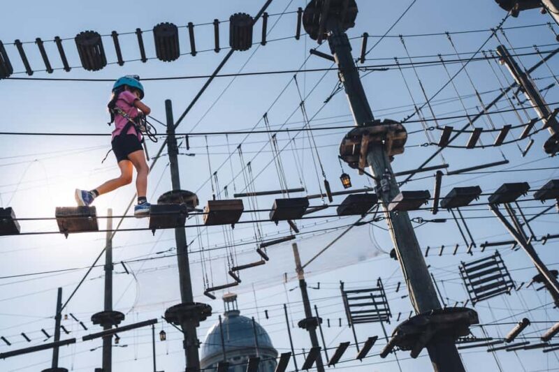 Montreal: Voiles En Voiles Aerial Park Admission Ticket - What Is Voiles en Voiles Aerial Park?