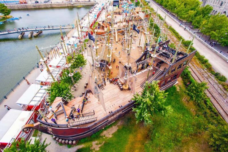 Montreal: Voiles En Voiles Aerial Park Admission Ticket - What Does the Ticket Include?