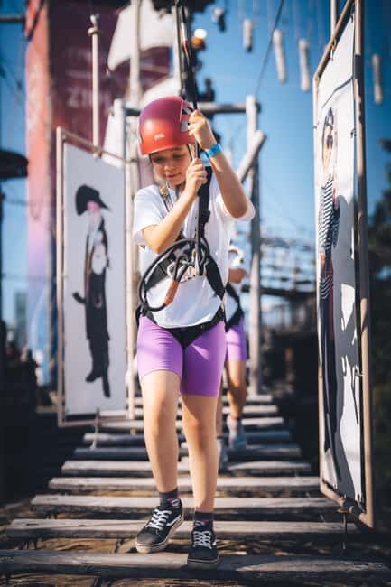 Montreal: Voiles En Voiles Aerial Park Admission Ticket - The Sum Up