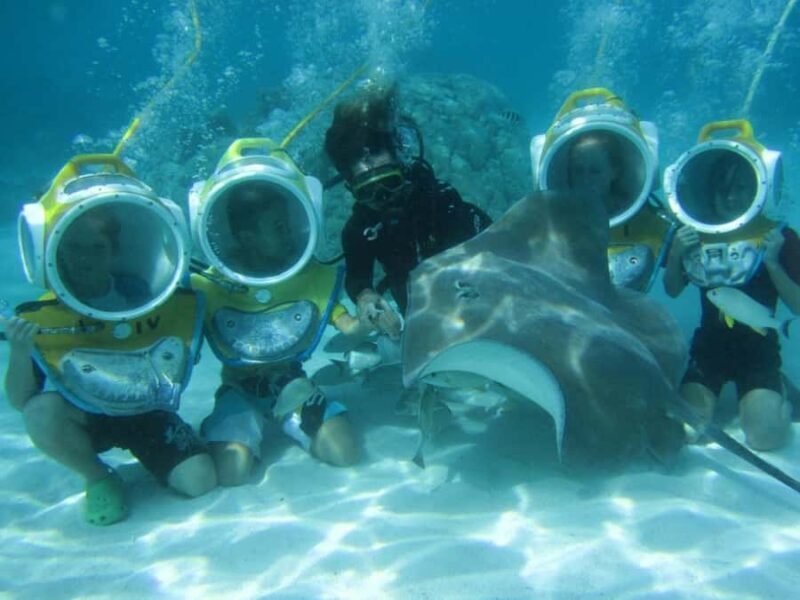 Moorea: Aquablue Helmet Underwater Walking Experience - Key Points