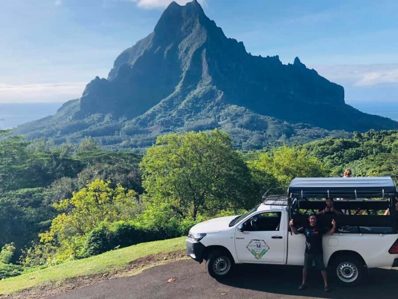 Moorea:4X4 safari excursion between land and sea with lunch - Authentic Experiences and Guest Feedback