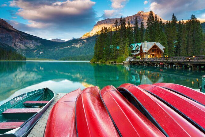 Moraine Lake, Lake Louise,Banff Town,Johnston Canyon from Canmore - Transport, Timing, and Group Size