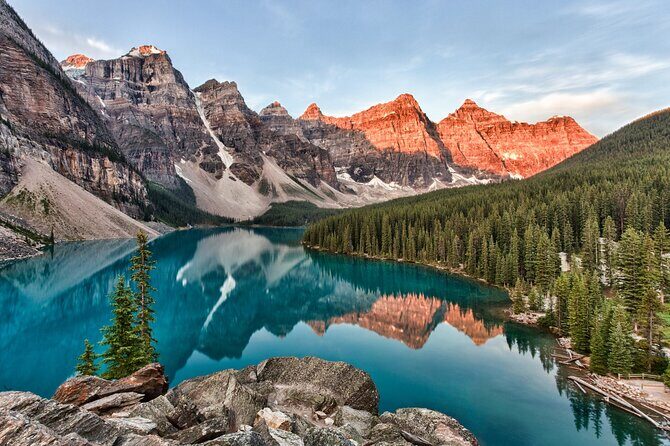 Moraine Lake Sunrise(2hrs) & Lake Louise(2hrs) from Canmore/Banff - Key Points