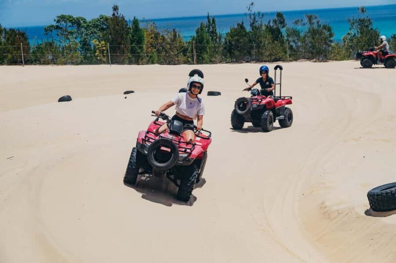 Moreton Island: Tangalooma Day Trip with ATV Quad Bike Tour - Key Points