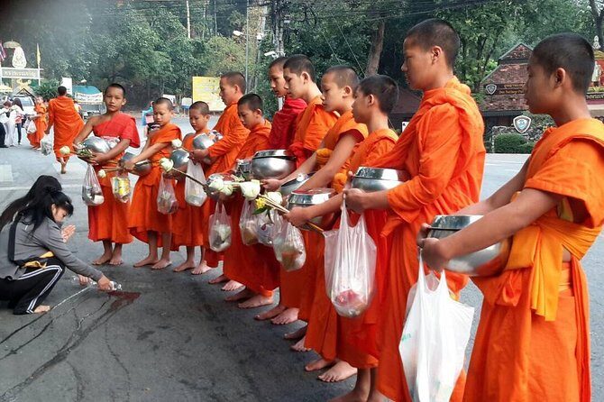 Morning Alms to monks, Doi Suthep temple, Hidden temple & Chiang Mai city views. - Who Would Love This Tour?