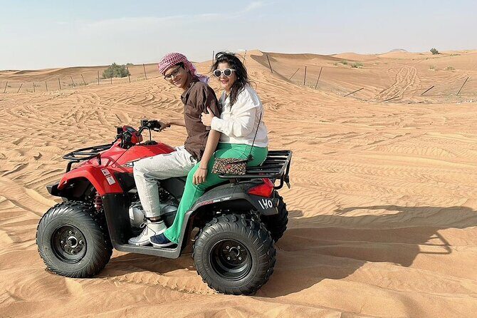 Morning Desert Safari, 25 Minutes ATV with 20 minutes Camel Ride - Key Points