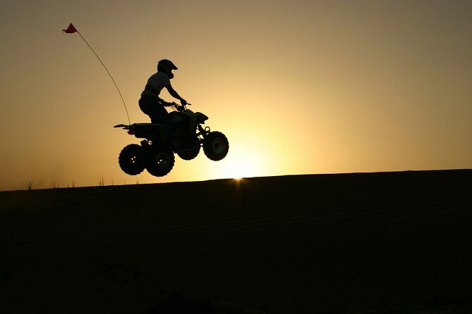 Morning Desert Safari plus Quad Bike, Sandboard and Camel ride - Journey into the Desert