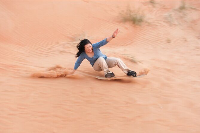 Morning Desert Safari plus Quad Bike, Sandboard and Camel ride - Quad Biking: For the Adrenaline Junkies