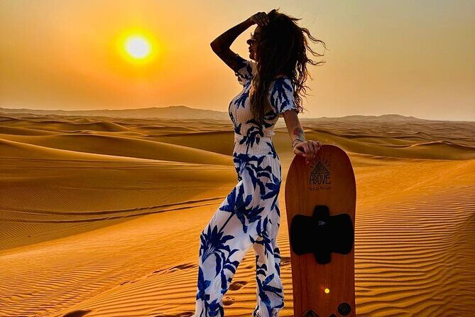 Morning Desert Safari with Camel Riding and Sand boarding - Key Points