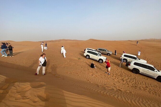 Morning Desert Safari with Dune Bashing, Camel Ride, Sand Board & Quad Biking - An Overview of the Experience