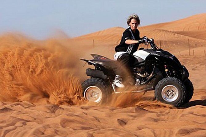 Morning Desert Thrill: Dune Bashing, 30min Quad Bike & Camel Ride - Key Points