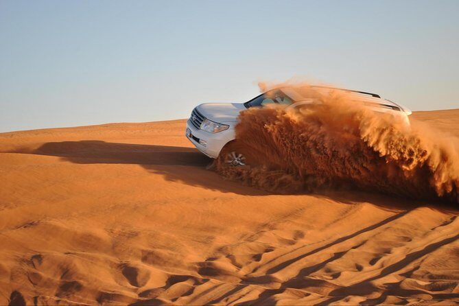Morning Dubai Desert Safari with Dune Bashing, Camel Riding Dubai - Key Points