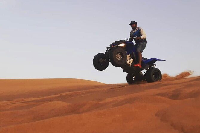 Morning Quad Biking & Red Sand Desert Safari , Camel Ride, Sand Boarding - Camels and Photo Opportunities