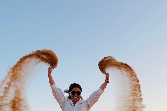 Morning Red Dune Safari with Sandboarding and Camel Ride - Key Points