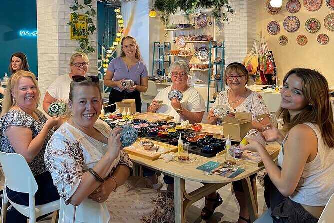 Mosaic Art Classes Orange County: Turkish Lamp Workshop - The Value of the Experience