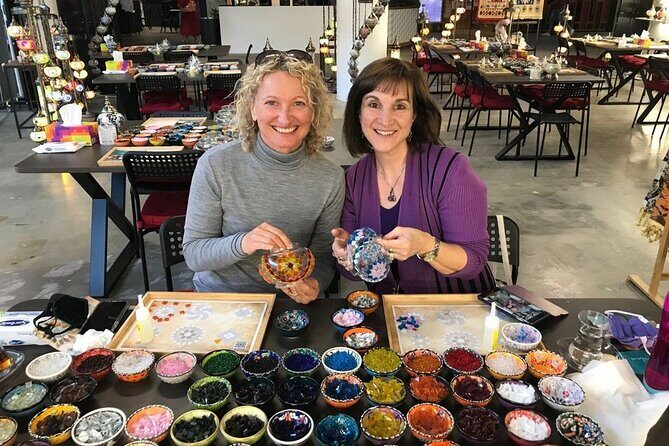 Mosaic Art Classes Orange County: Turkish Lamp Workshop - The Sum Up