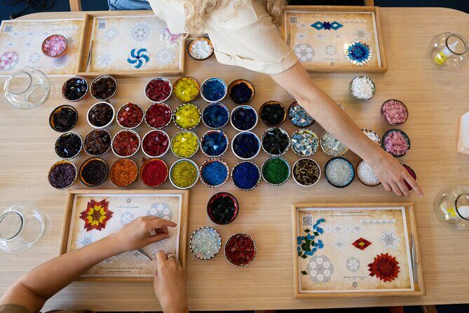 Mosaic Art Classes Sydney: Turkish Lamp Workshop - The Experience: Step-by-Step