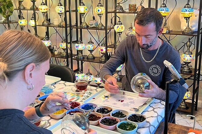 Mosaic Lamp Workshop - An Introduction to the Mosaic Lamp Workshop