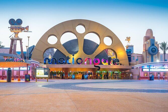 MOTIONGATE Entrance Ticket with Private Transfers from Dubai - Key Points