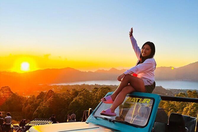 Mount Batur Sunrise Jeep Tour and Hot Spring - The Jeep Ride to the Sunrise Spot