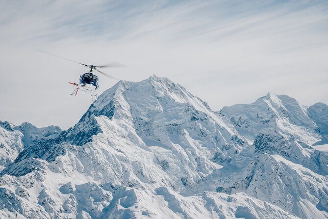 Mount Cook and The Glaciers 55-Minute Helicopter Flight - The Sum Up