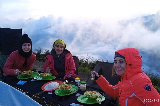 Mount Rinjani 2D 1N trekking to summit - Key Points