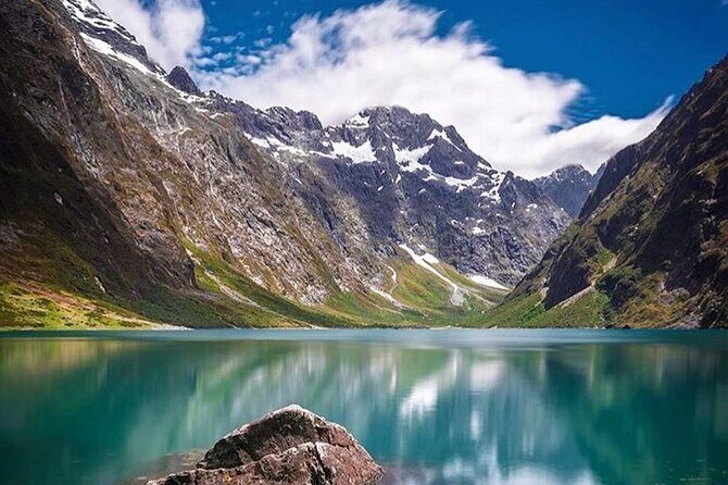 Mt. Cook Full Day Private Tour via Tekapo from Christchurch - Lake Pukaki: The Blue Jewel of the Alps