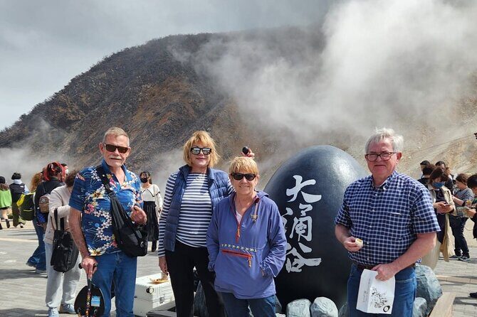 Mt.Fuji view Hakone Private tour with English speaking driver - Owakudani Valley: The Volcanic Wonder